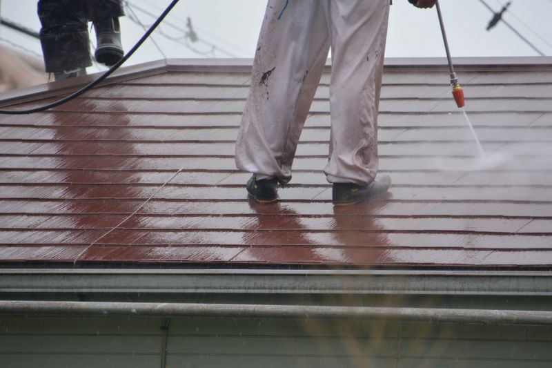 High-Pressure Roof Cleaning