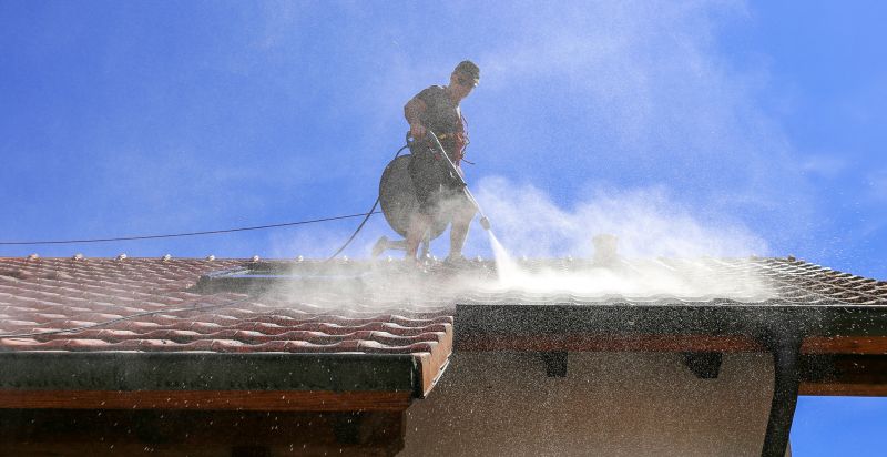 Cleaning Roof Tiles